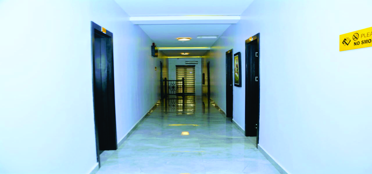 Edel Ville front desk interior