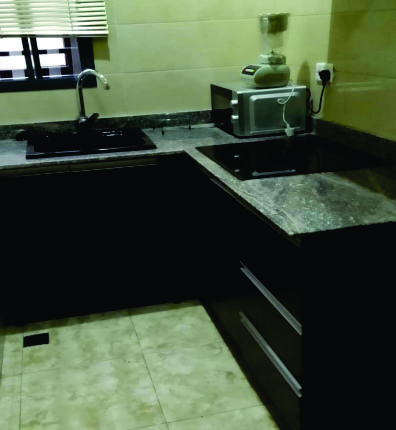 Edel Ville kitchenette interior